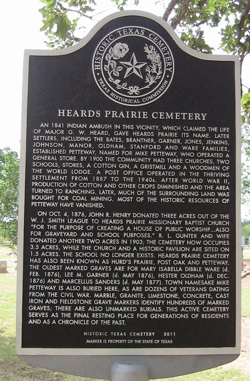 Heards Prairie-Petteway Cemetery